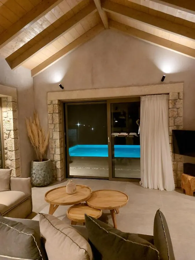 Elaiopetra Kefalonia - Stonehouse Hideaway With Pool - Modern Luxury With Serene Sea And Mountain Views Metaxáta