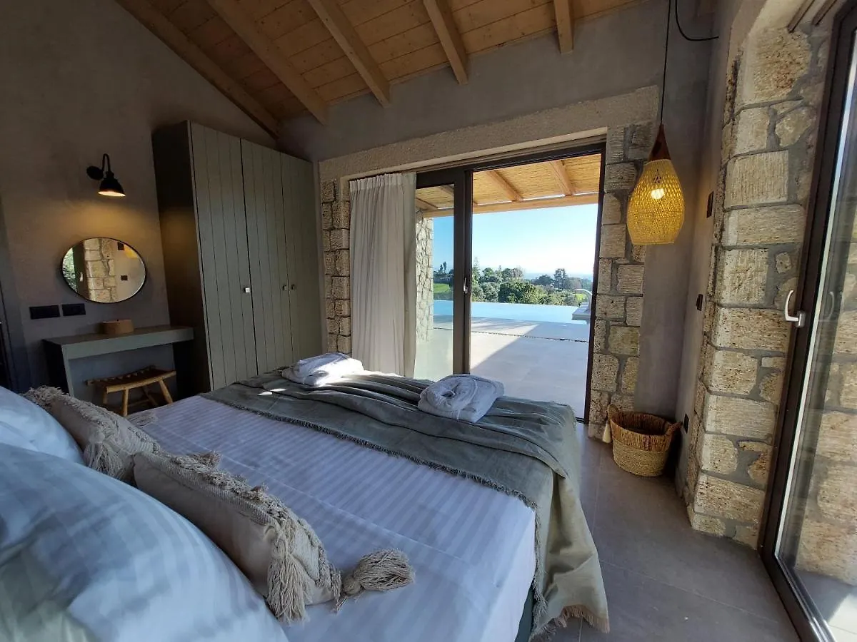 Elaiopetra Kefalonia - Stonehouse Hideaway With Pool - Modern Luxury With Serene Sea And Mountain Views Metaxáta