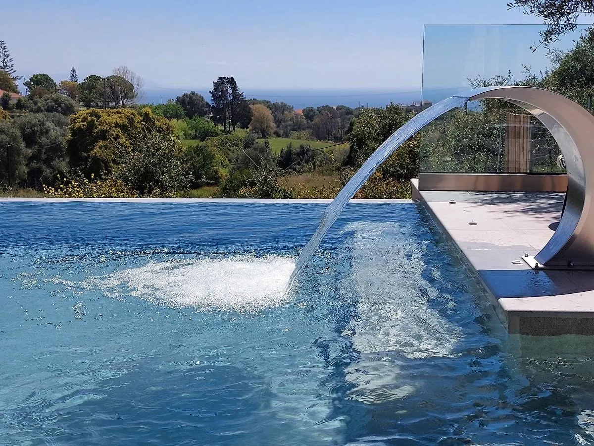 ヴィラ Elaiopetra Kefalonia - Stonehouse Hideaway With Pool - Modern Luxury With Serene Sea And Mountain Views Metaxáta