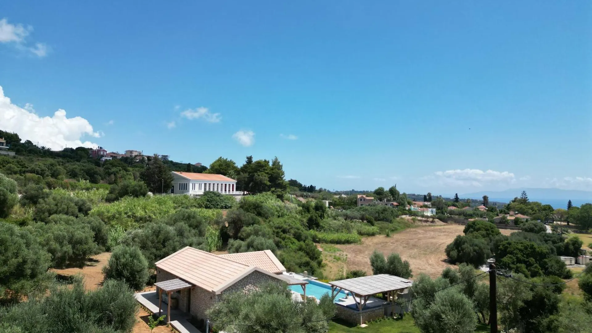 Elaiopetra Kefalonia - Stonehouse Hideaway With Pool - Modern Luxury With Serene Sea And Mountain Views Metaxáta ヴィラ