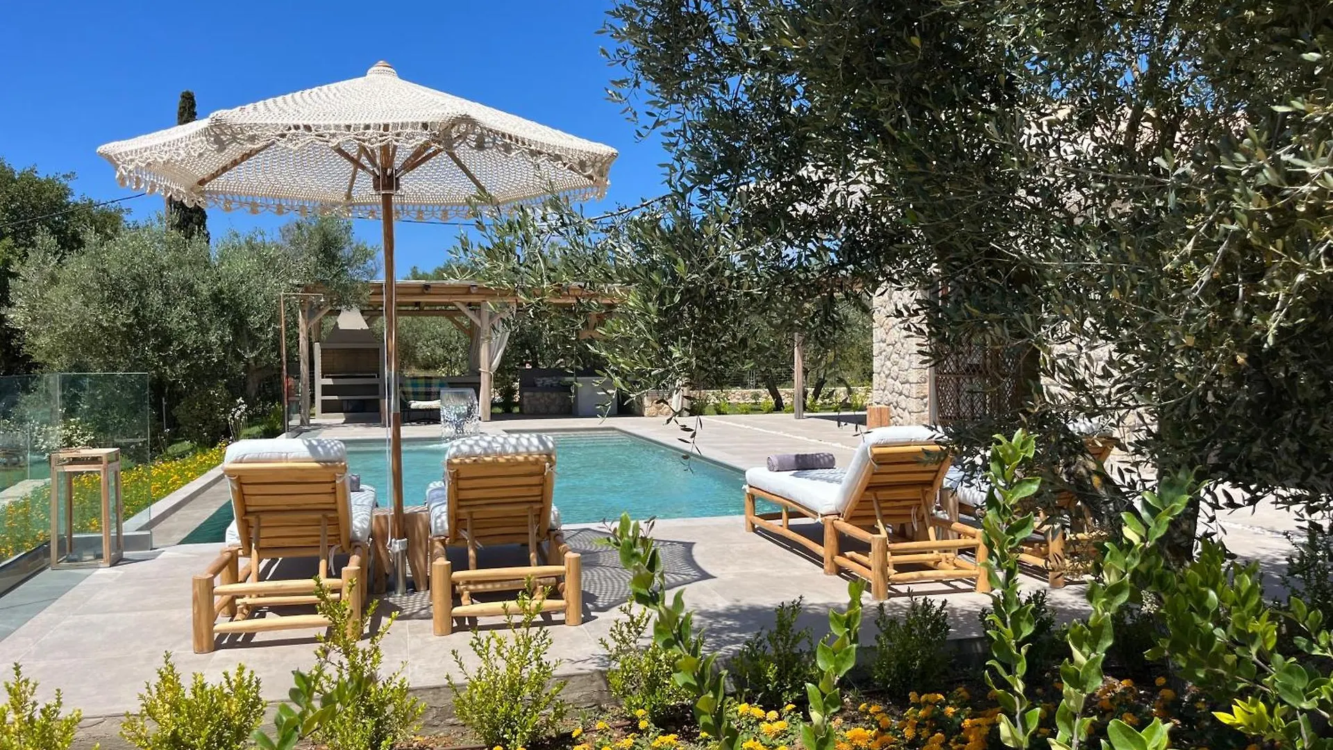 Elaiopetra Kefalonia - Stonehouse Hideaway With Pool - Modern Luxury With Serene Sea And Mountain Views Metaxáta Villa
