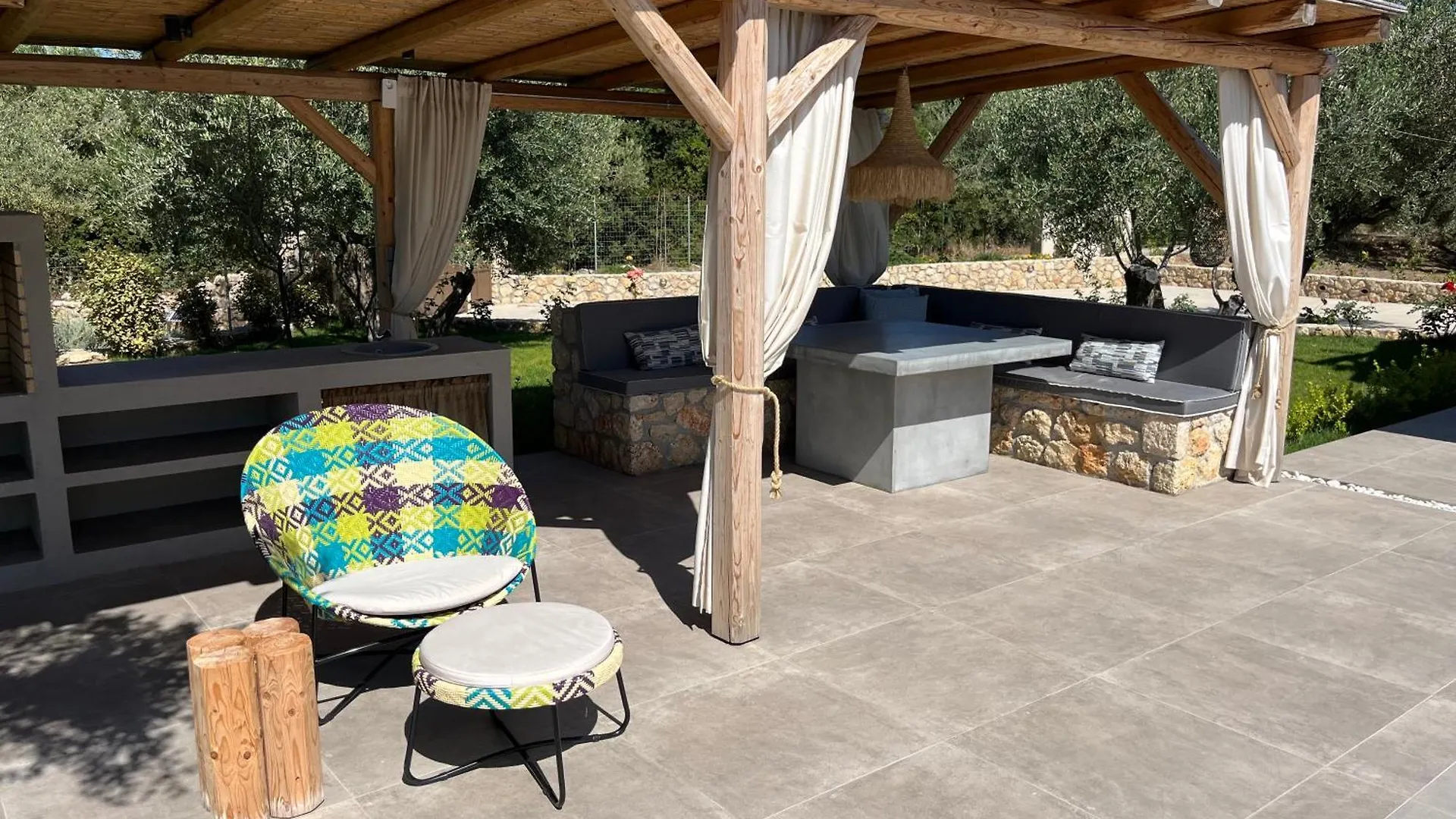 Villa Elaiopetra Kefalonia - Stonehouse Hideaway With Pool - Modern Luxury With Serene Sea And Mountain Views Metaxáta Grécia